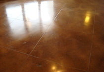 Acid Staining Concrete Floors in TX
