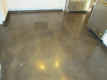 Colored Concrete Floor Staining in TX