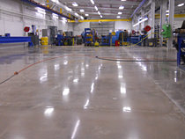 After Polishing Concrete Flooring