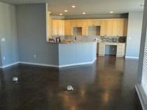 Polishing & Acid Staining Concrete in TX