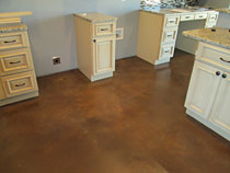 Acid Staining Concrete Floors in Dallas, TX